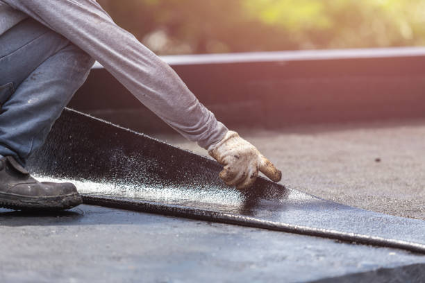 Professional Emergency Waterproofing technician working in Appleton, WI
